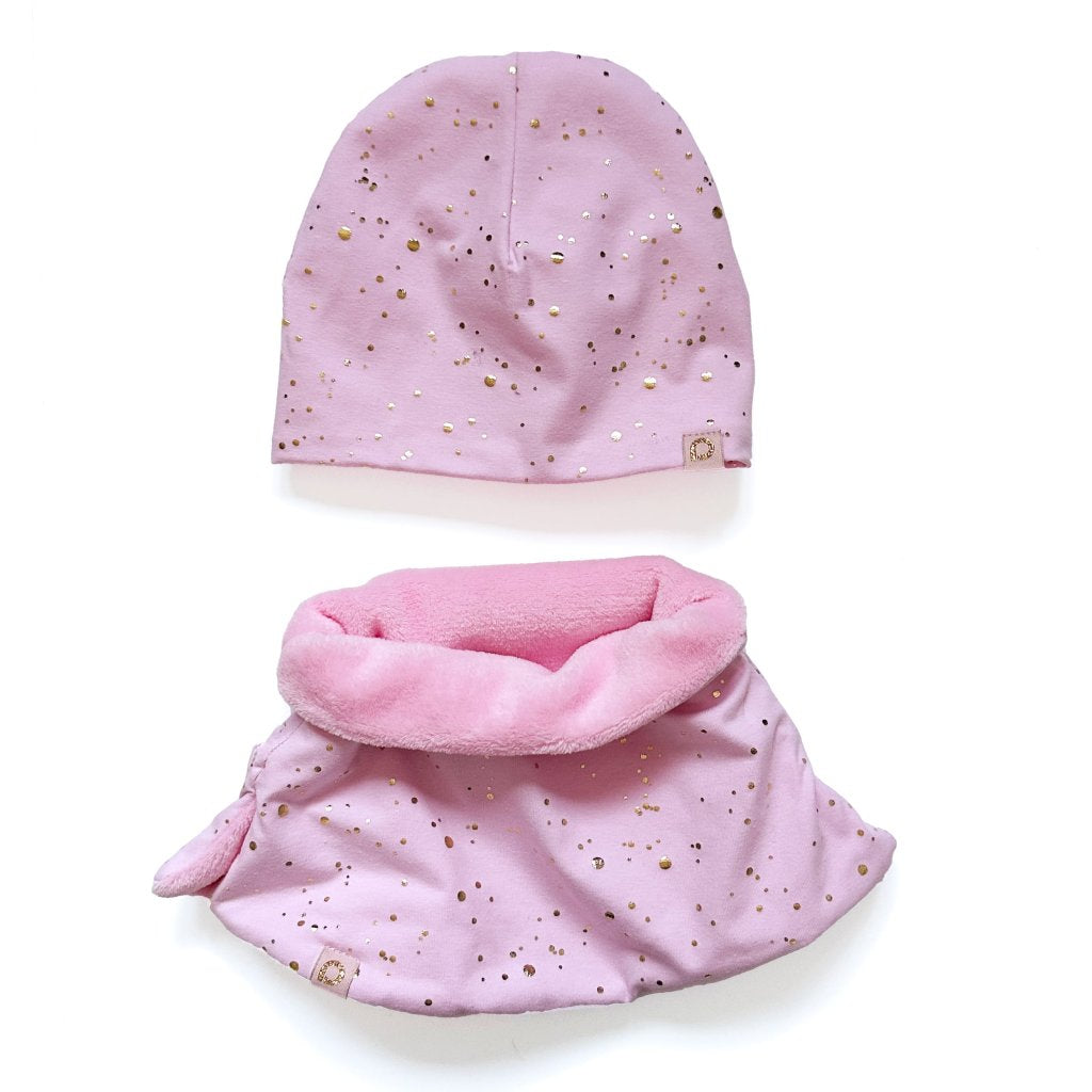 PINKIE Mütze Shine Gold Pink