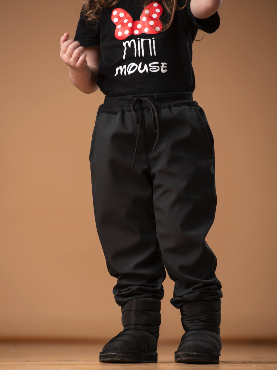 PINKIE Softshell Hose Pink/Black