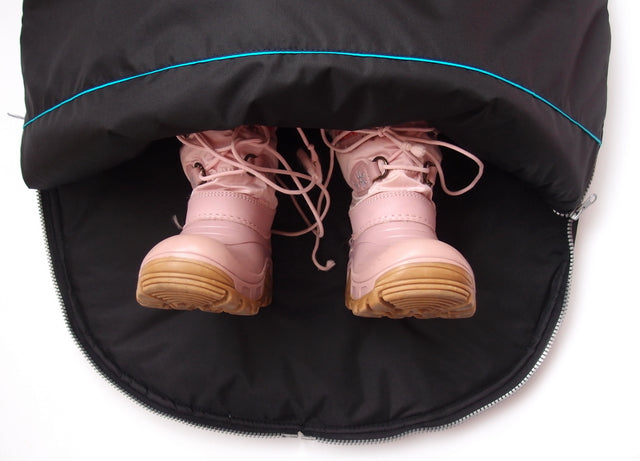 Winterfußsack Pinkie Black Comb