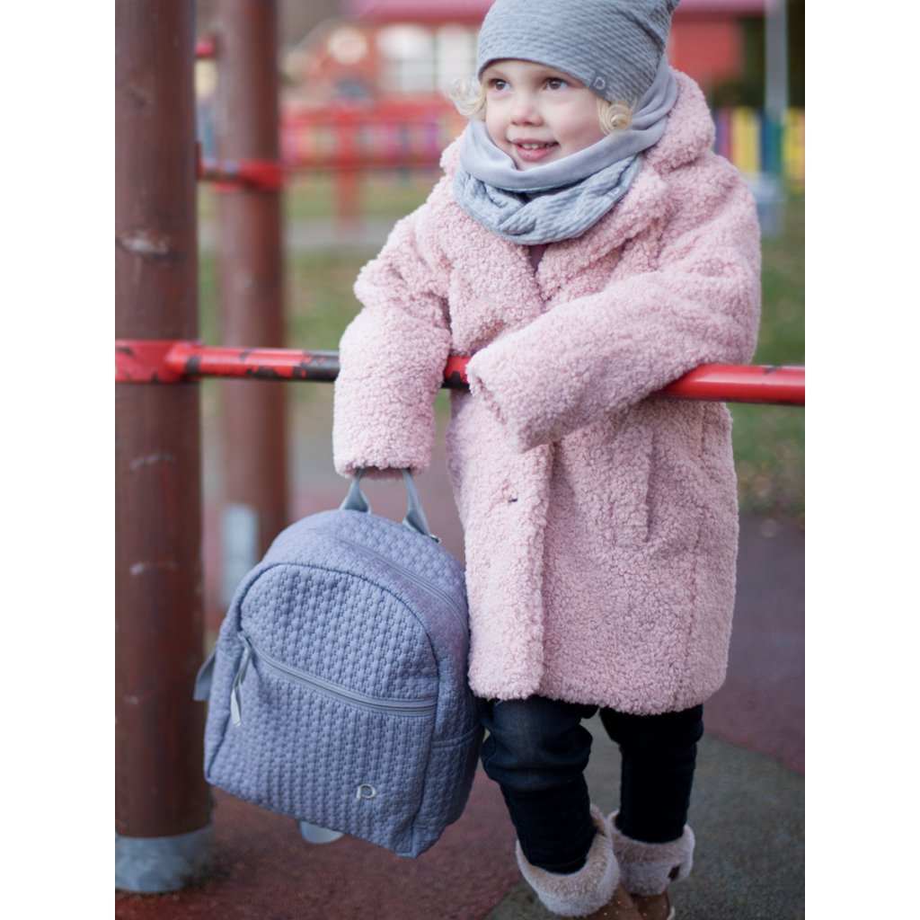 PINKIE Kinderrucksack Small Grey Comb