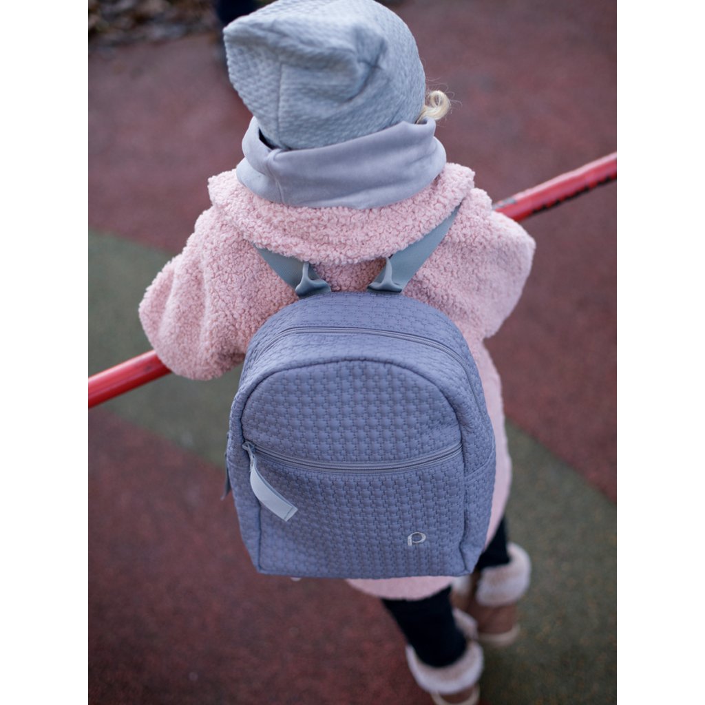 PINKIE Kinderrucksack Small Grey Comb