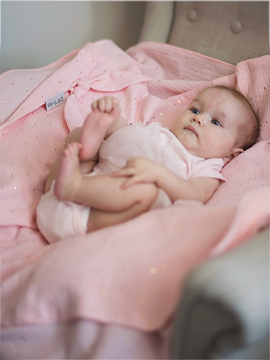 Sommerdecke Pinkie Muslin Light Pink