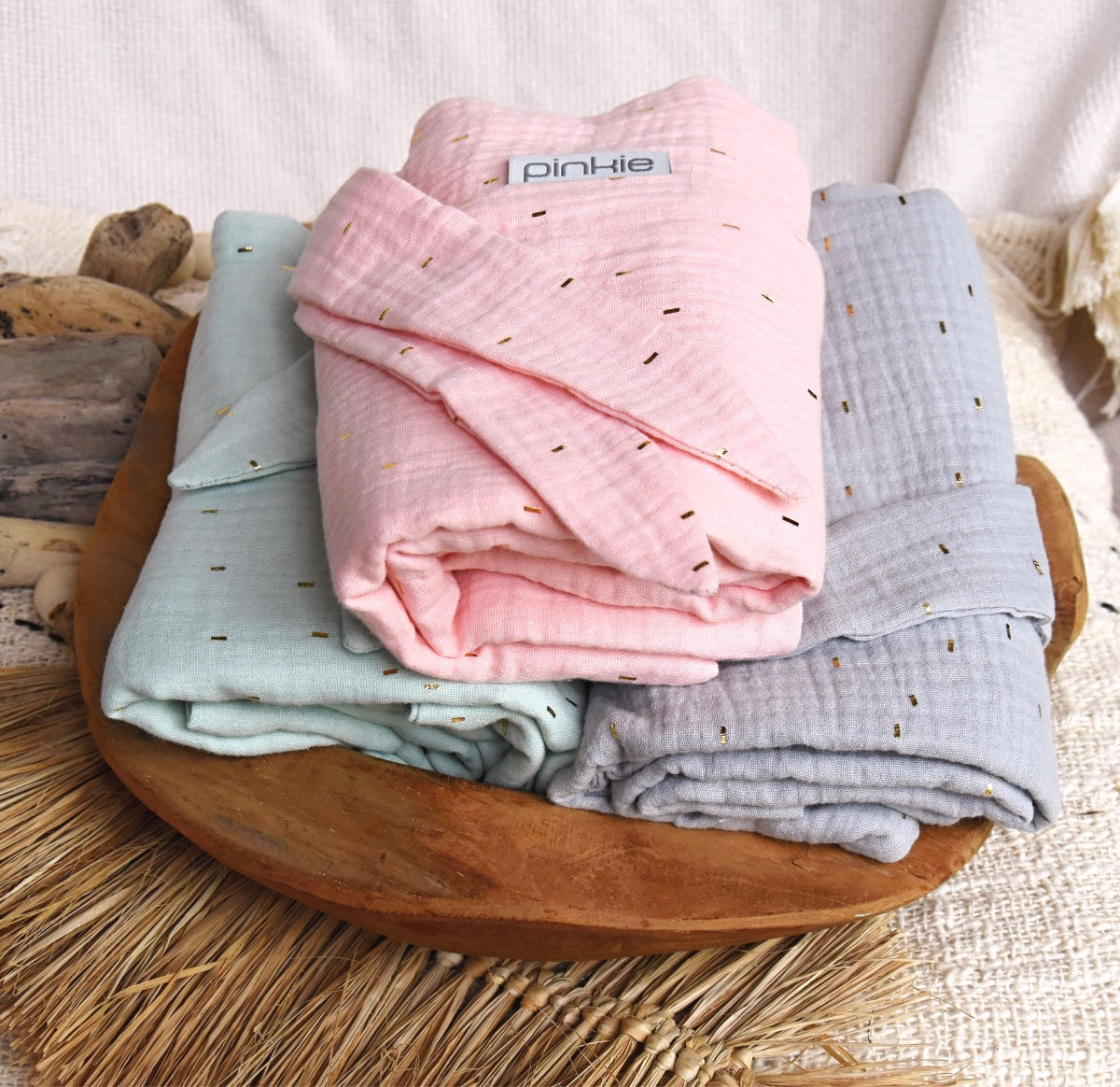 Sommerdecke Pinkie Muslin Light Pink
