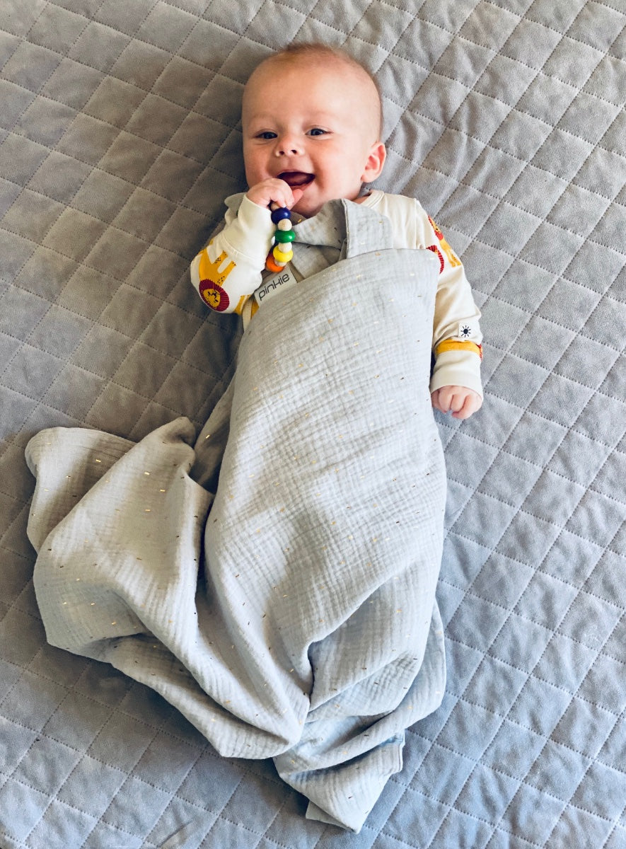 Sommerdecke Pinkie Muslin Grey