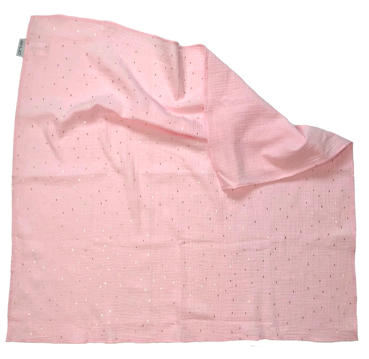 Große Mullwindel Pinkie Muslin Light Pink