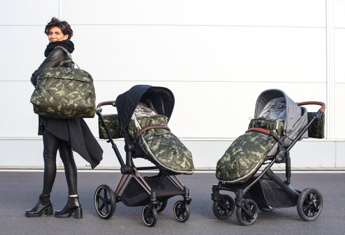 PINKIE Zubindbare Decke Bugee Camo extra warm