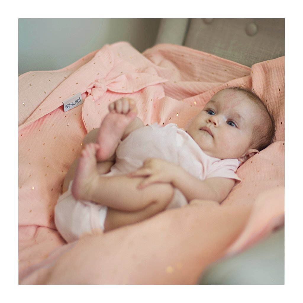 Waschlappen Pinkie Muslin Apriccot