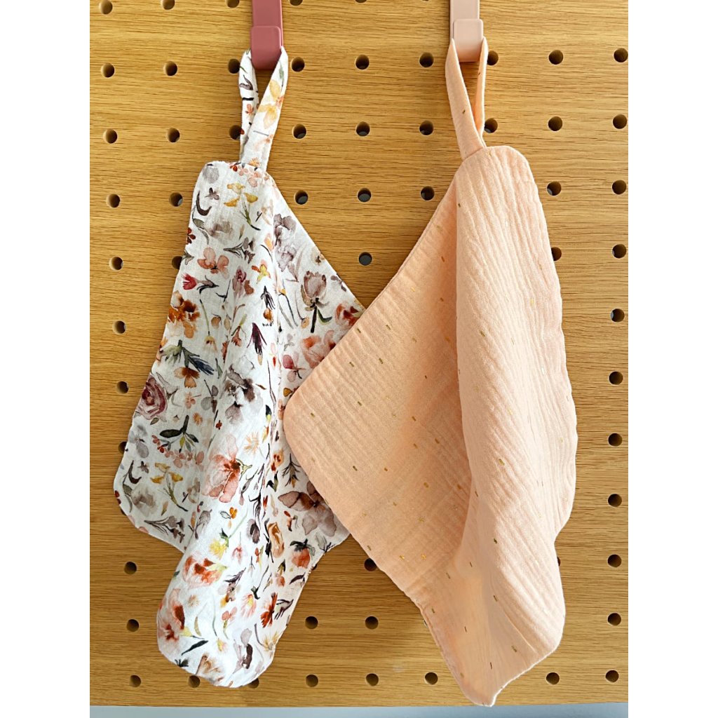 Waschlappen Pinkie Muslin Apriccot