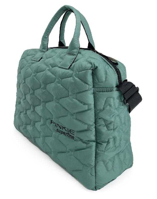 PINKIE Wickeltasche Superfine Old Green M