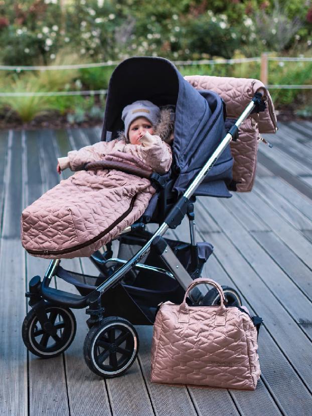 PINKIE Wickeltasche Superfine Light Pink M