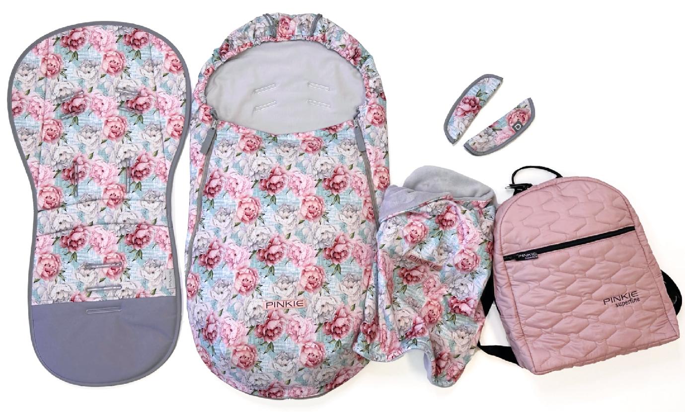 PINKIE Zubindbare Decke Romantic