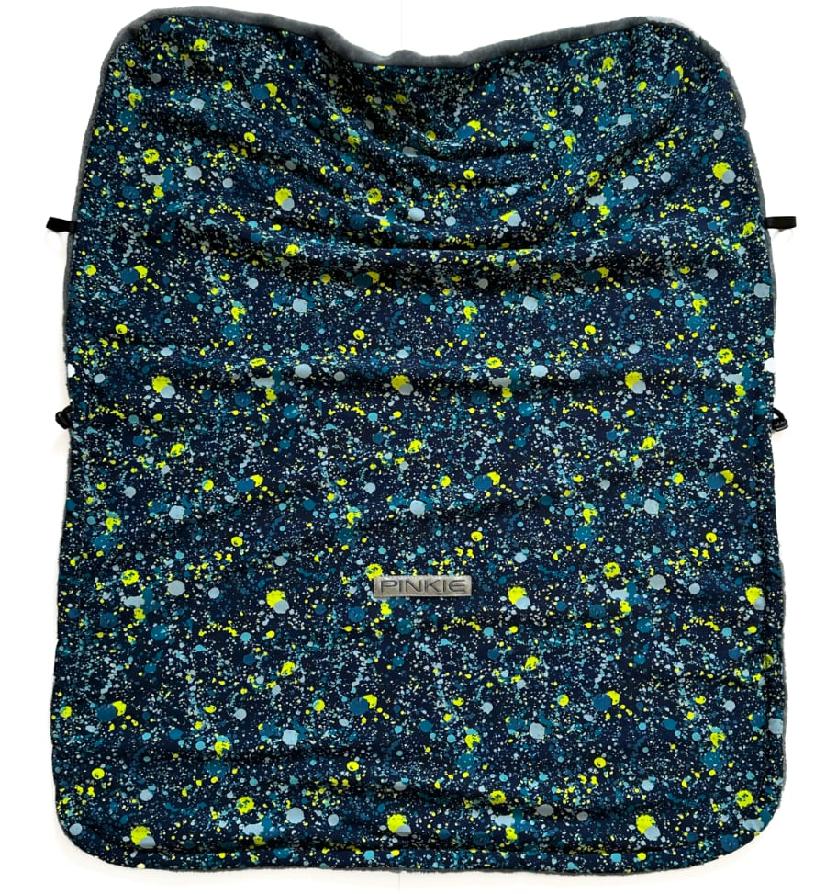 Zubindbare Pinkie Spot Neon Blue