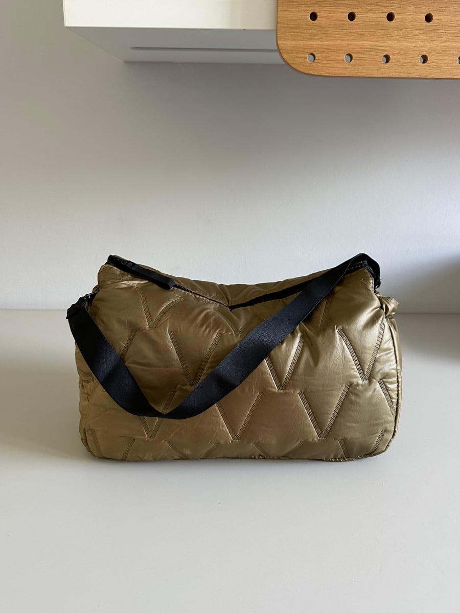 PINKIE Kleine Handtasche/Wickeltasche Vee Olive S