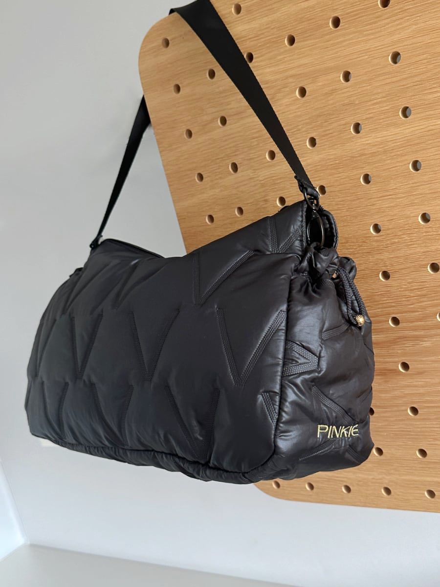 PINKIE Kleine Handtasche/Wickeltasche Vee Black S