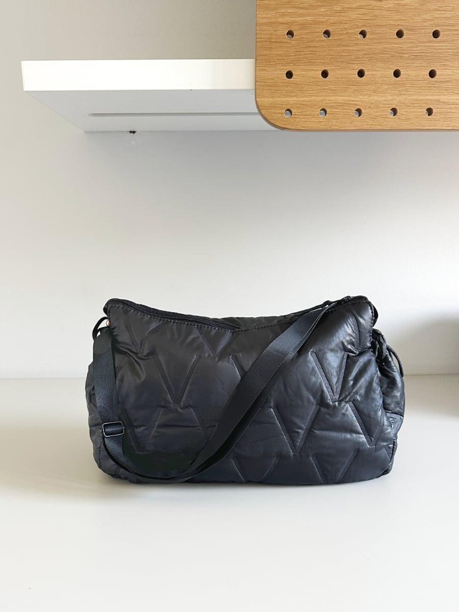 PINKIE Kleine Handtasche/Wickeltasche Vee Black S