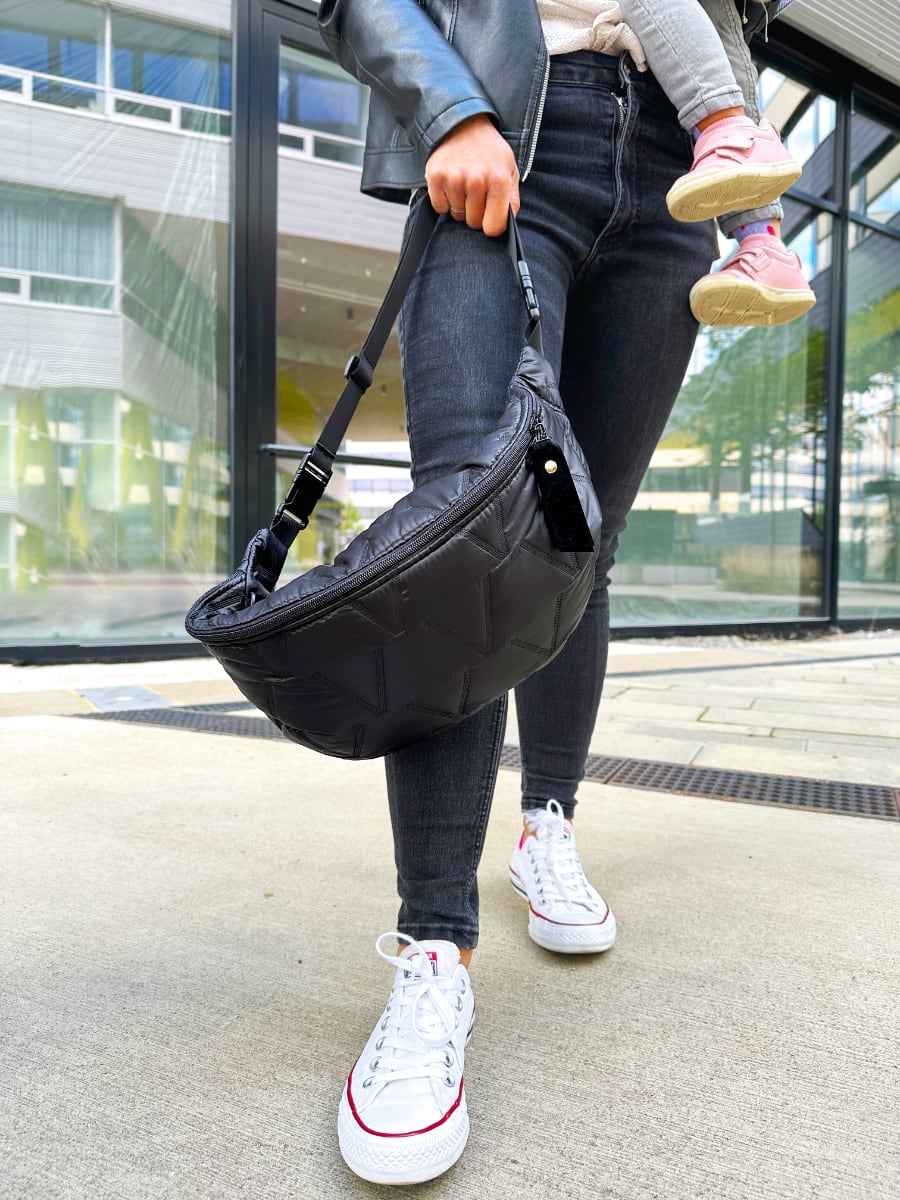 PINKIE Bauchtasche Vee Black