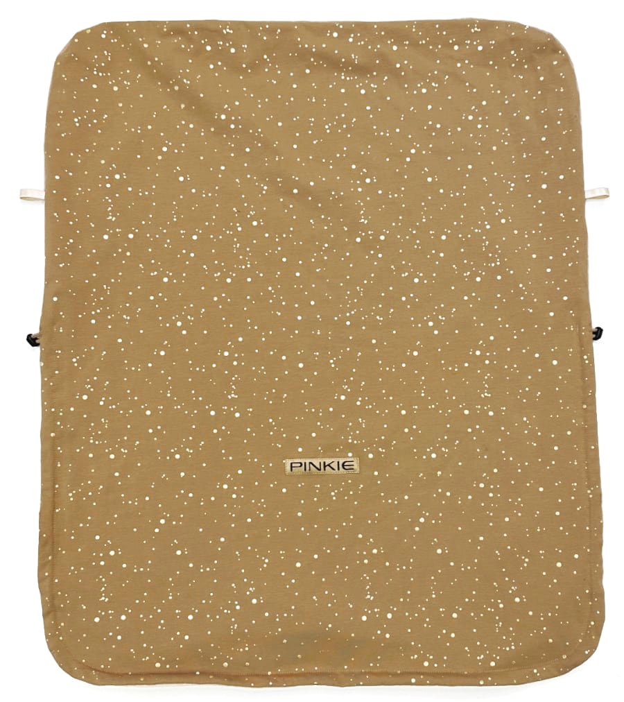 PINKIE Zubindbare Decke Shine Gold Camel