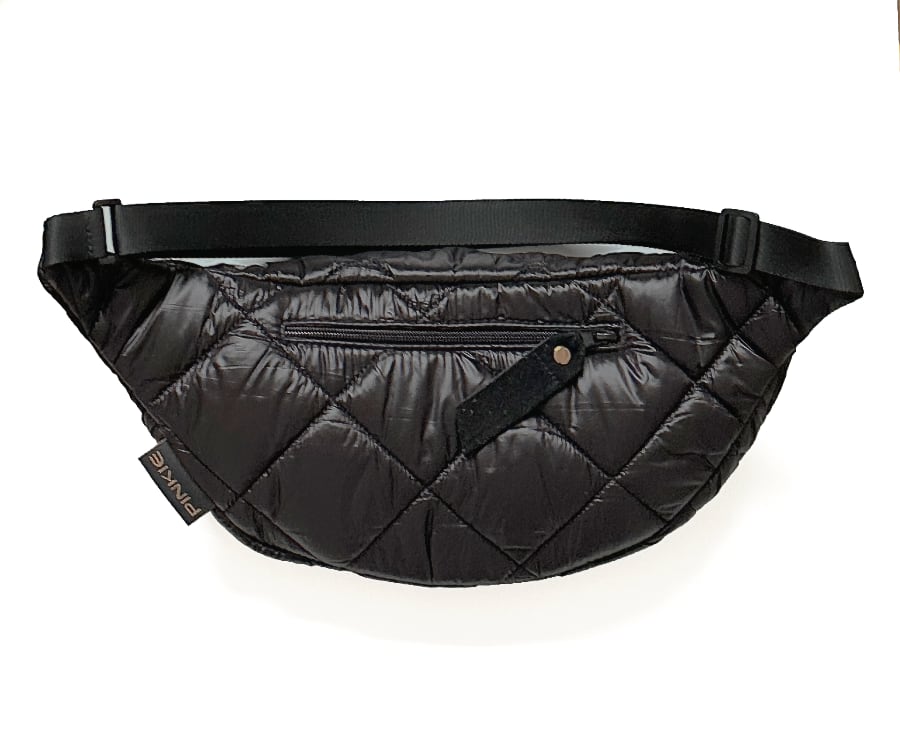 Kleine Bauchtasche Pinkie Black Square