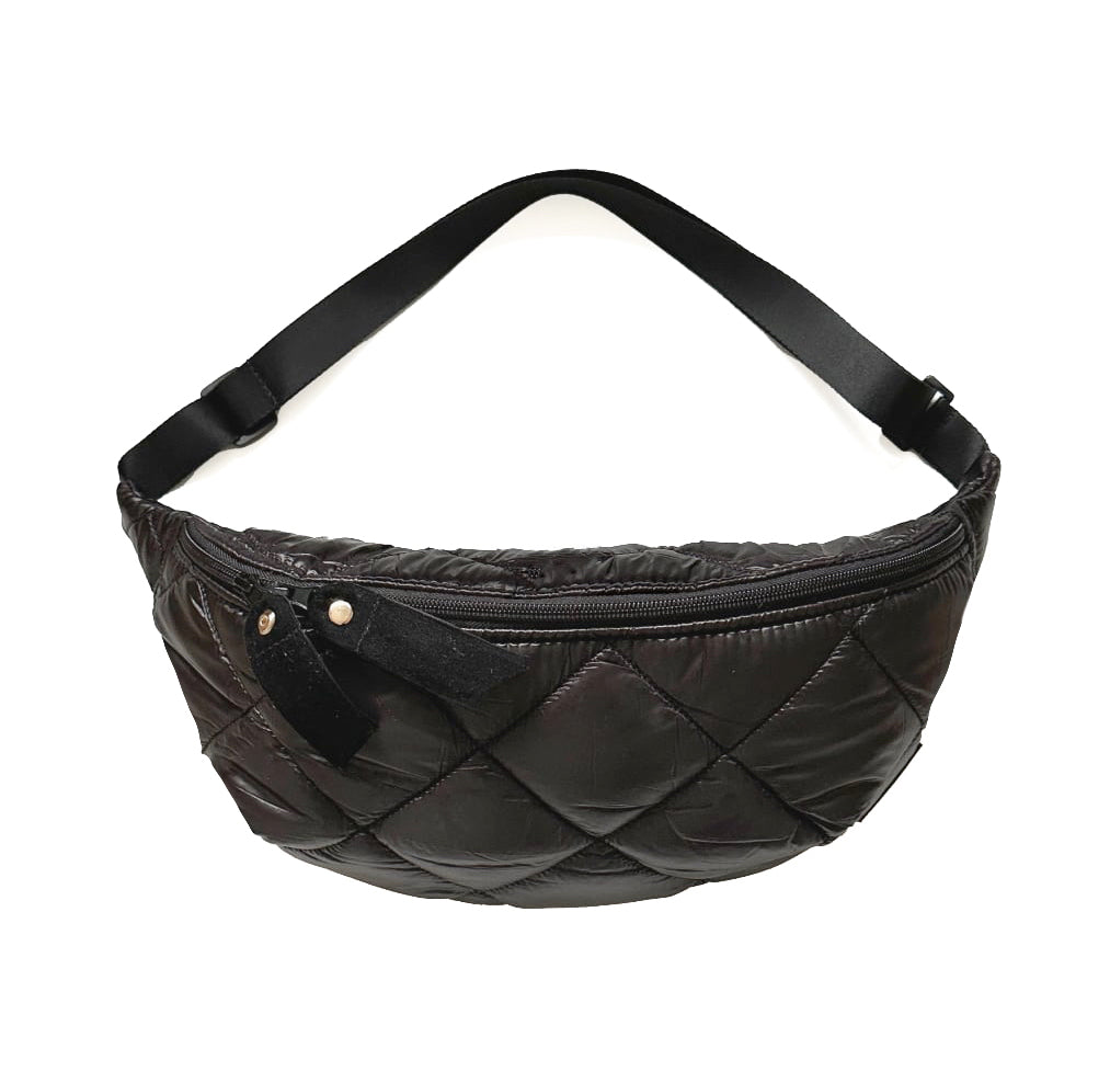 Kleine Bauchtasche Pinkie Black Square