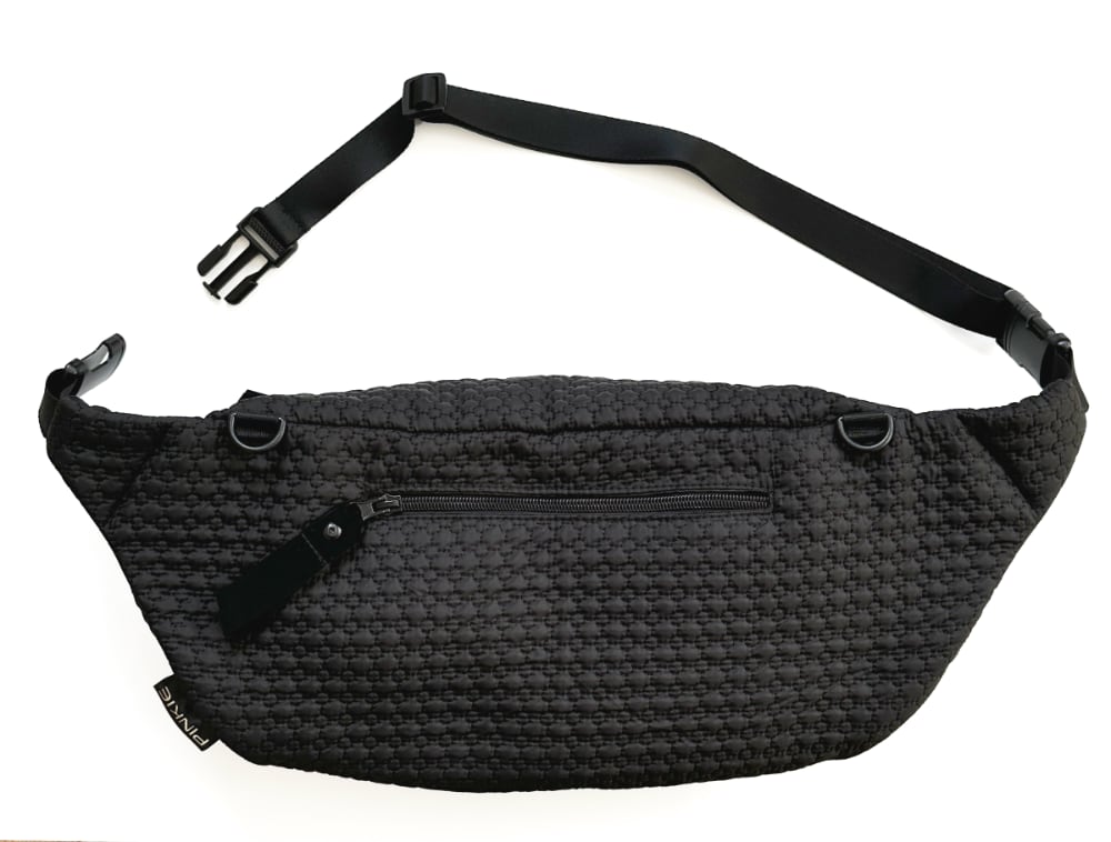 PINKIE Bauchtasche Small Black Comb