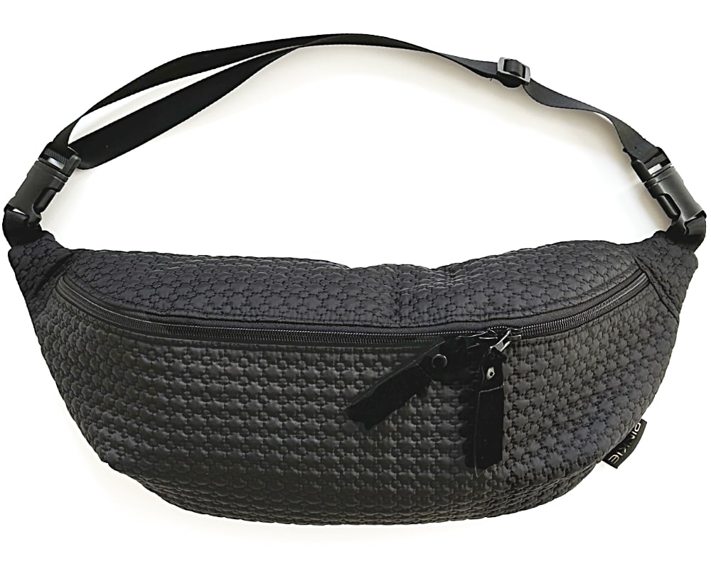 PINKIE Bauchtasche Small Black Comb