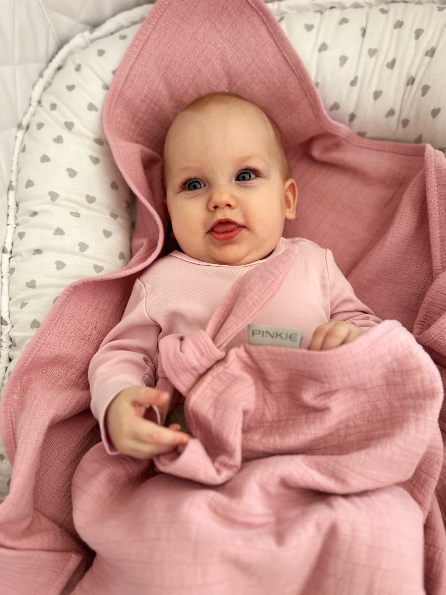 Sommerdecke Pinkie Muslin Pink All
