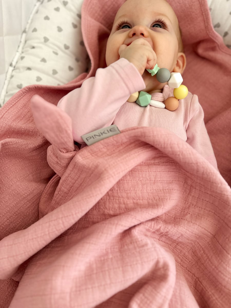 Sommerdecke Pinkie Muslin Pink All