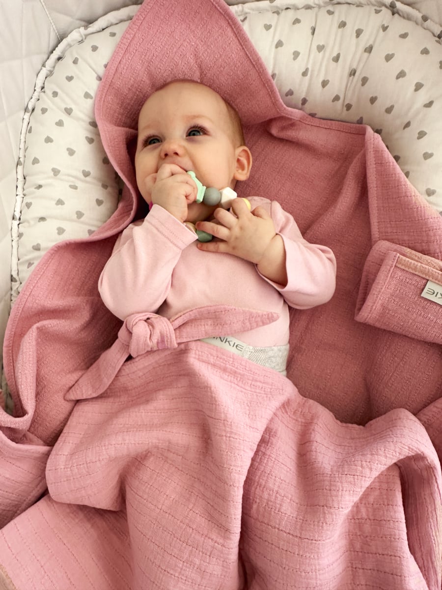 Sommerdecke Pinkie Muslin Pink All