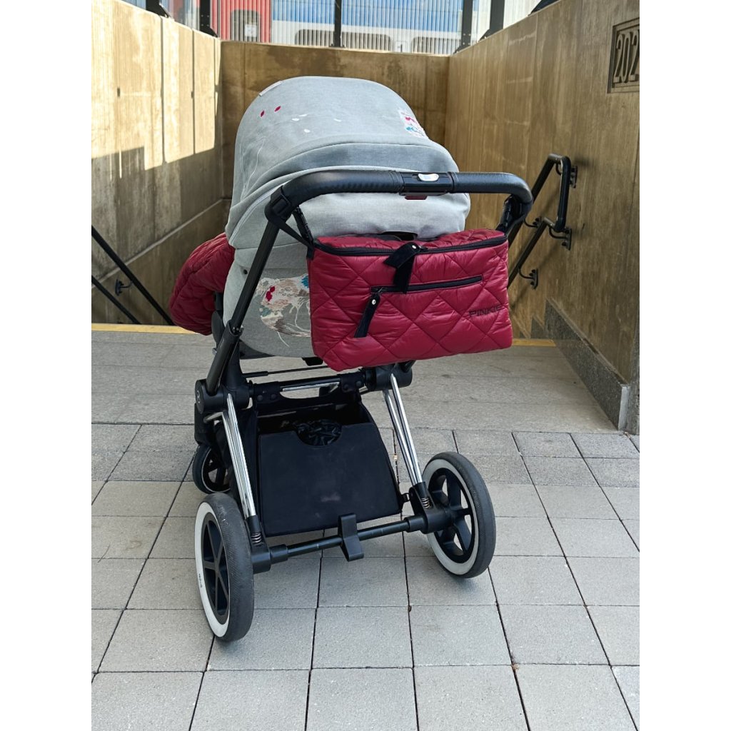 Winterfußsack Pinkie Red Square-wachsender