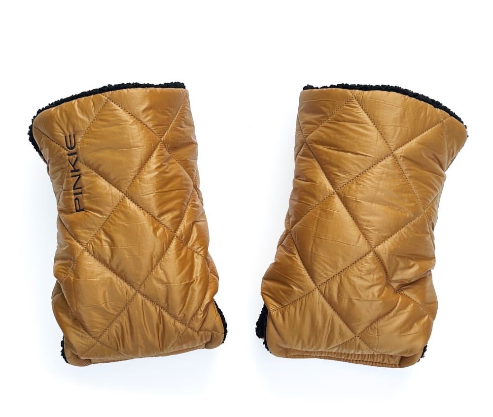 Handschuhe Gold Square