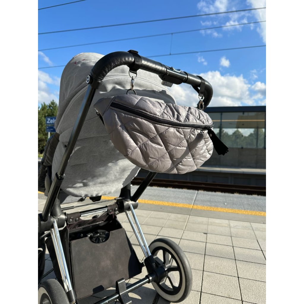 Bauchtasche Pinkie Grey Square