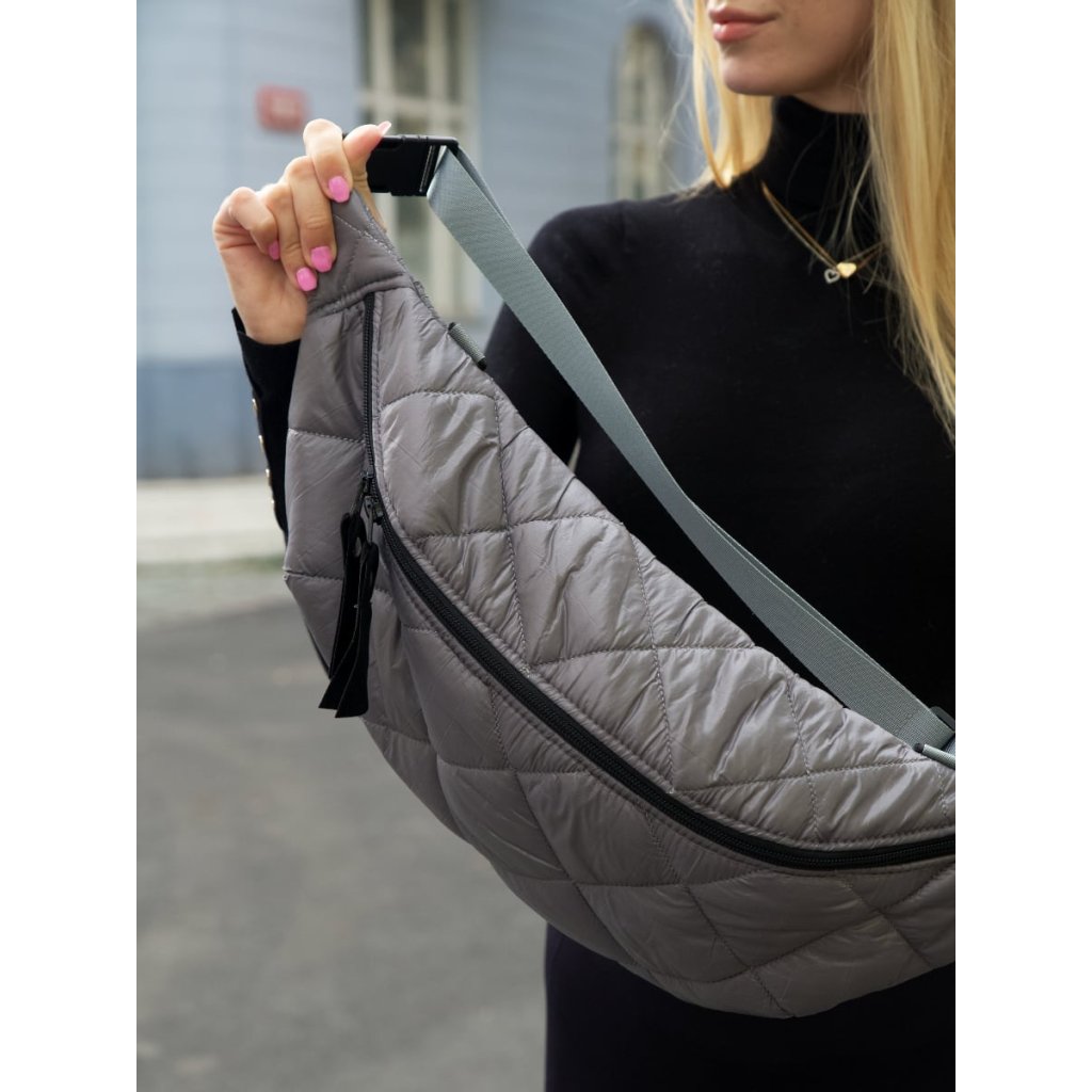 Bauchtasche Pinkie Grey Square