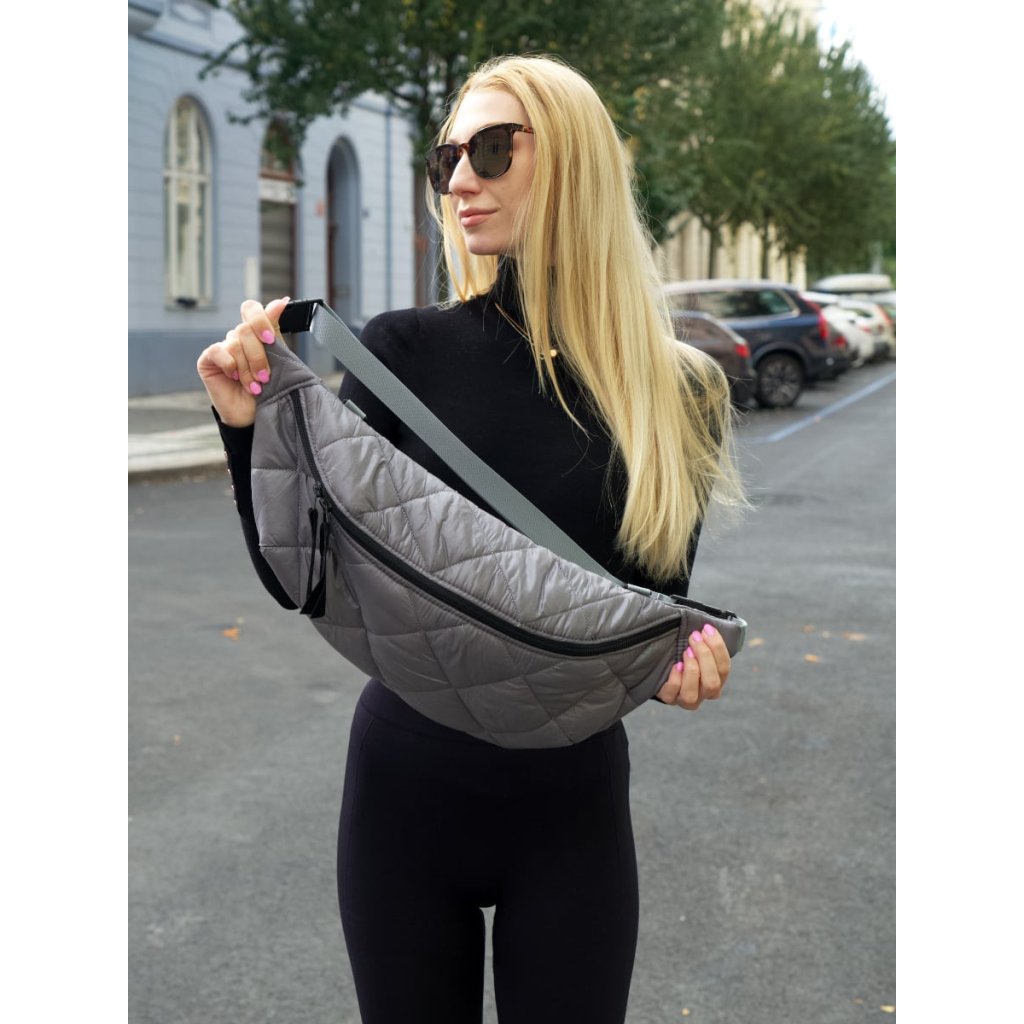 Bauchtasche Pinkie Grey Square