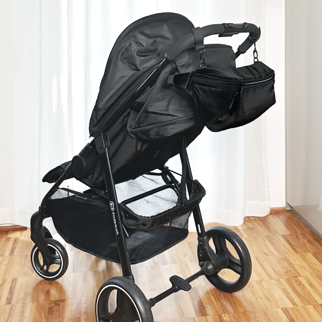 PINKIE Bauchtasche Dark Black