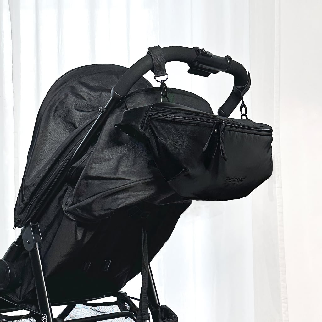 PINKIE Bauchtasche Dark Black