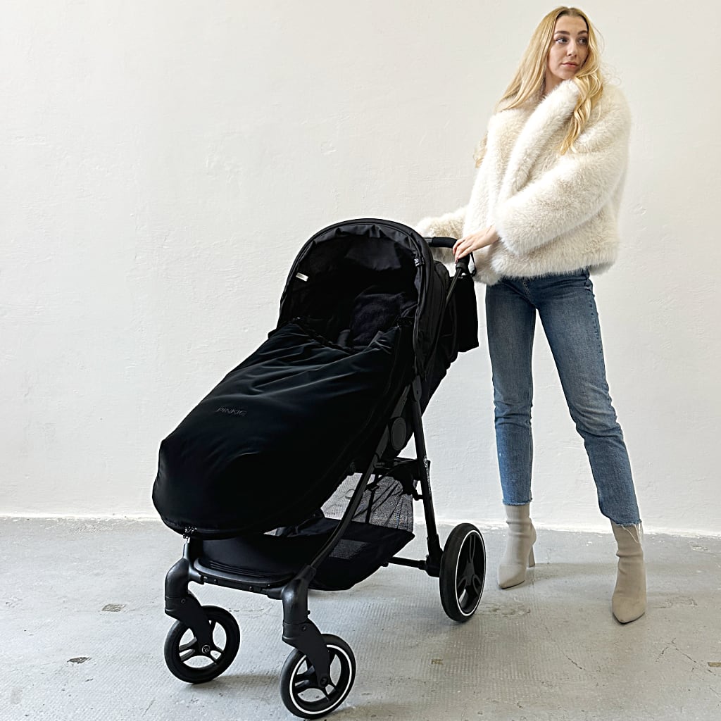 Winterfußsack Pinkie Dark Black