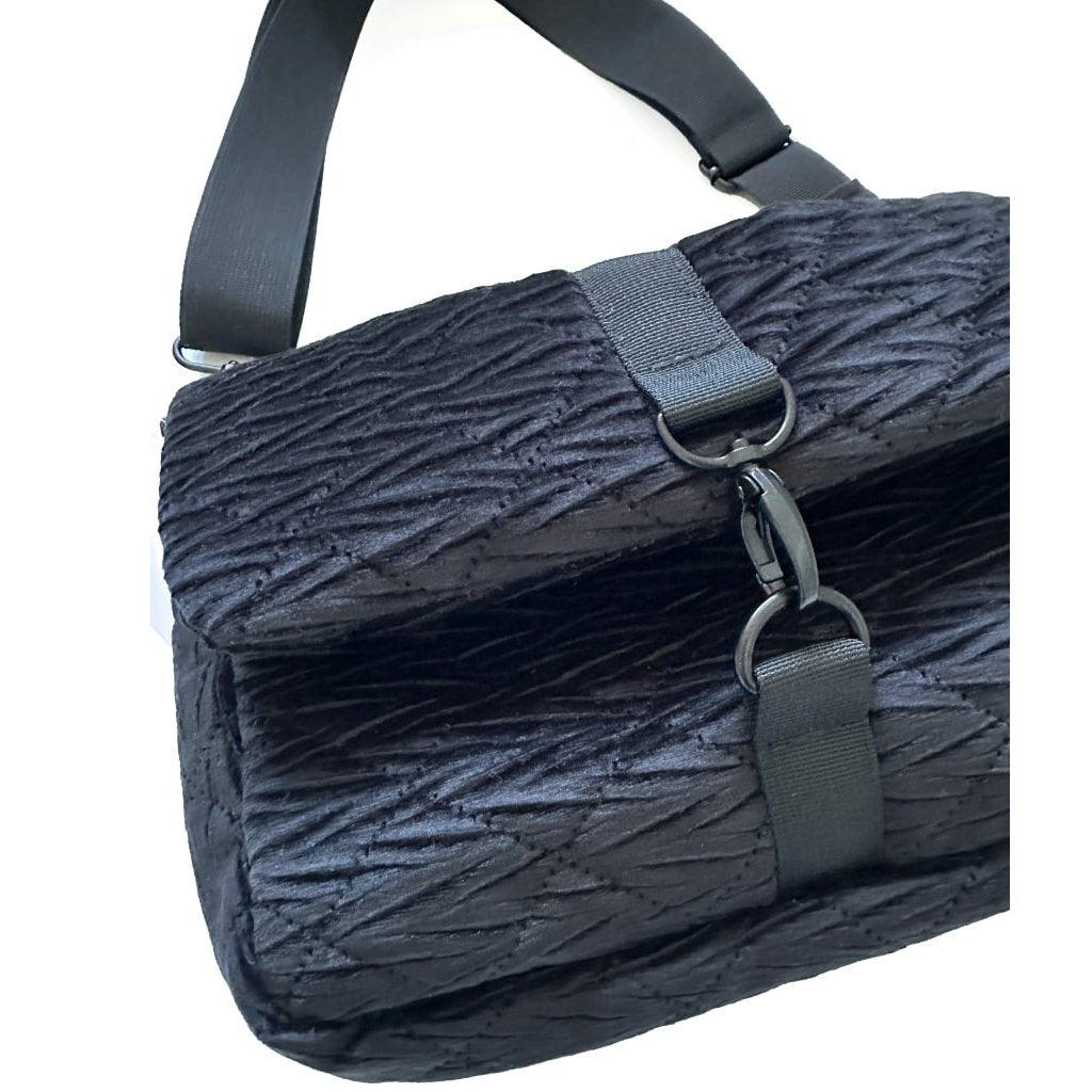 Handtasche Pinkie Velvet Square