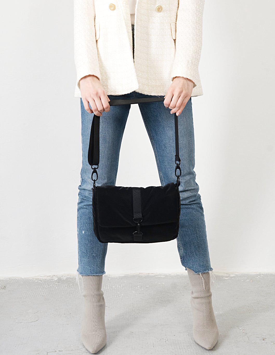 Handtasche Pinkie Dark Black