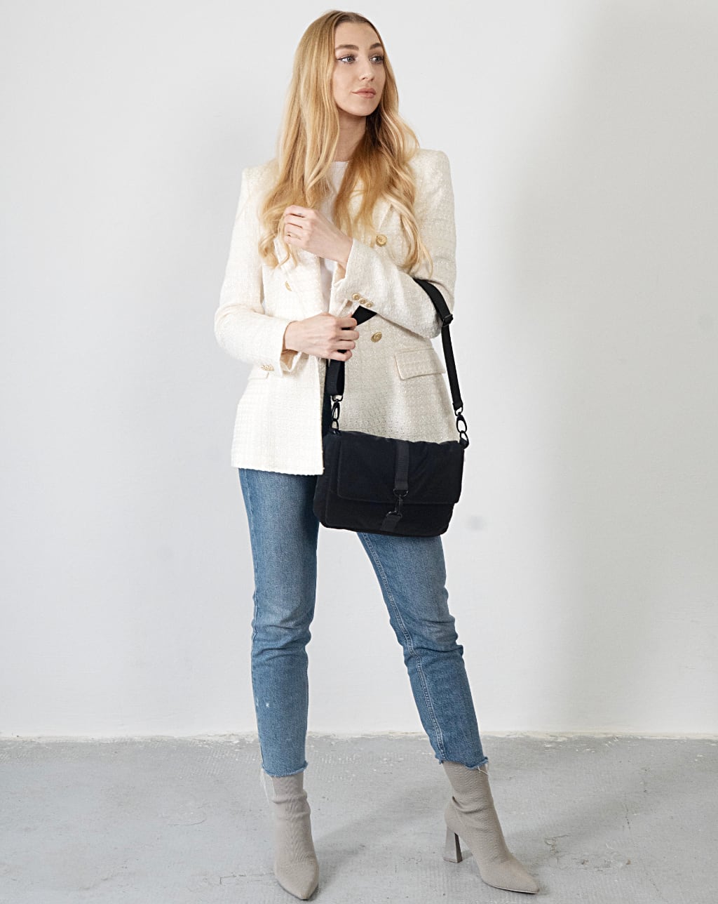 Handtasche Pinkie Dark Black