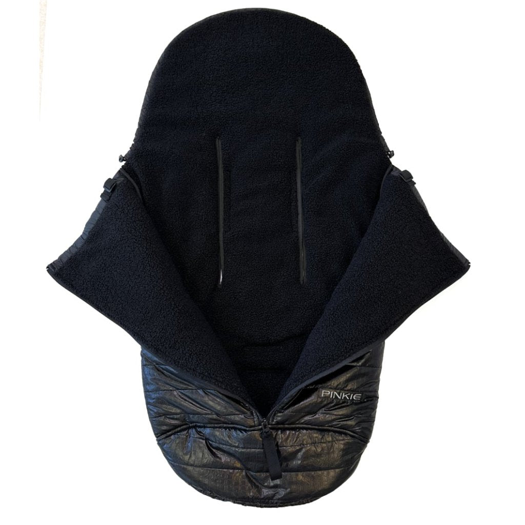 Winterfußsack Pinkie Black Line-wachsender
