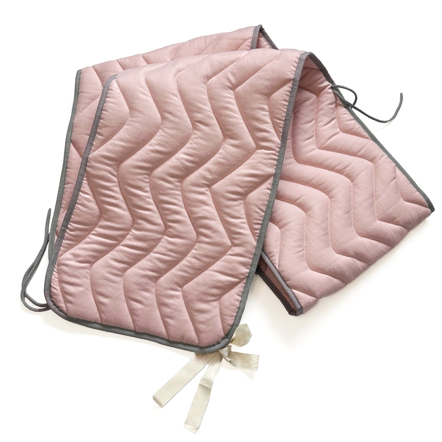 Gestepptes Nestchen BIO Wave Pink