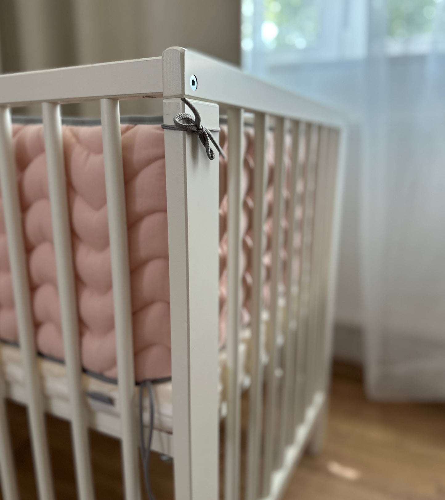 Gestepptes Nestchen BIO Wave Pink