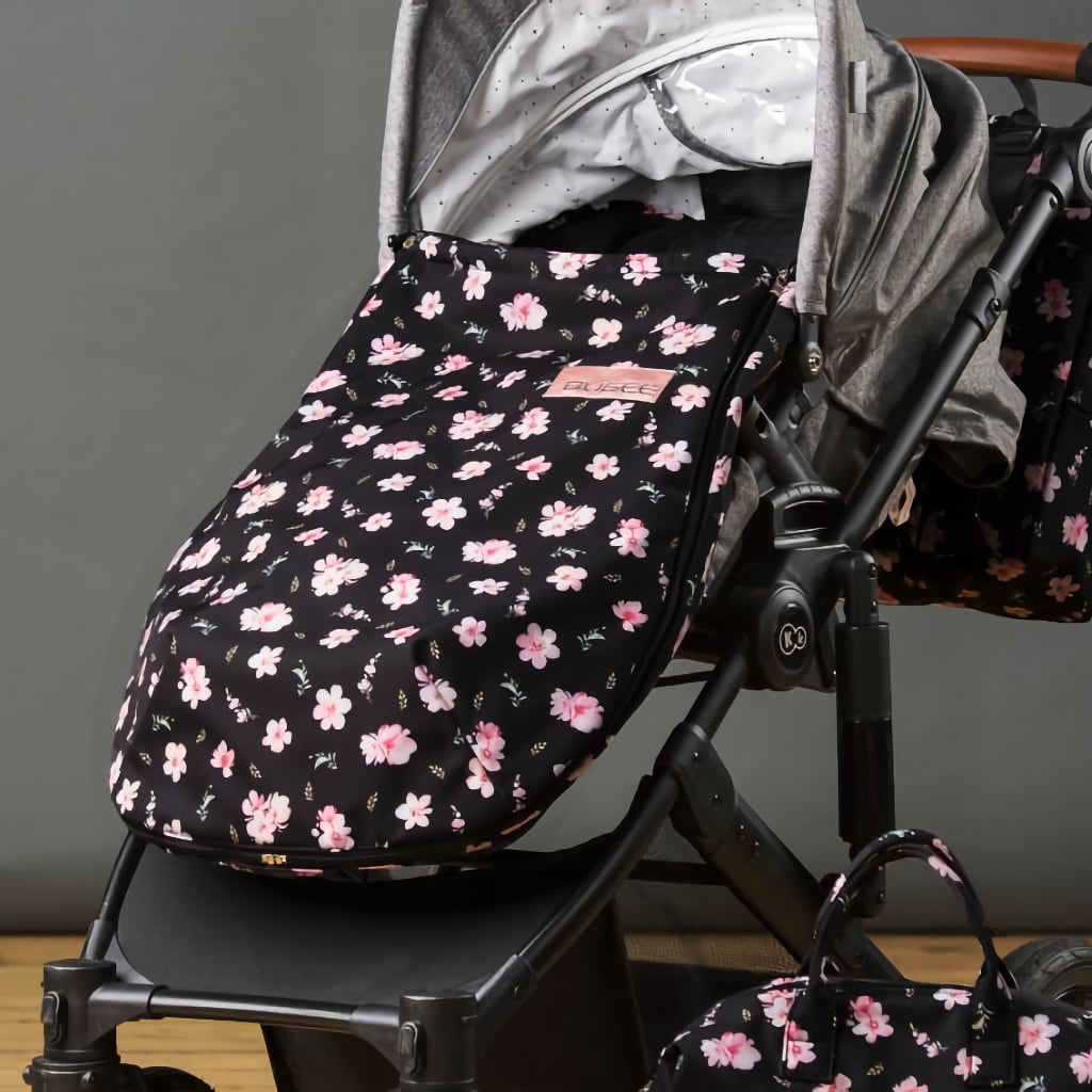 Dünner Fußsack Pinkie Softshell Rose