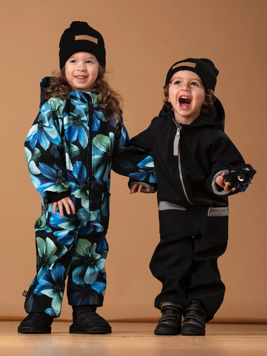 Overall Pinkie Softshell Black/Grey