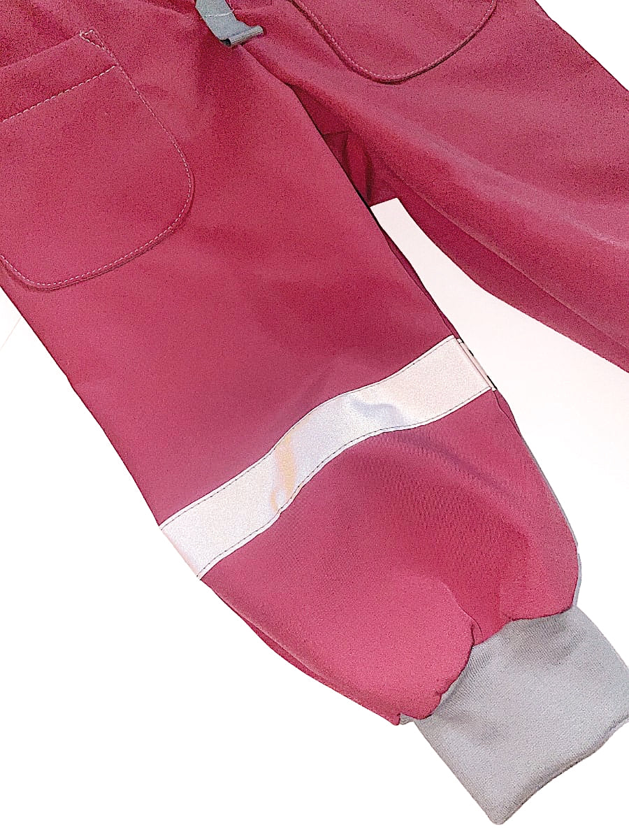 Overall Pinkie Softshell Pink/Grey