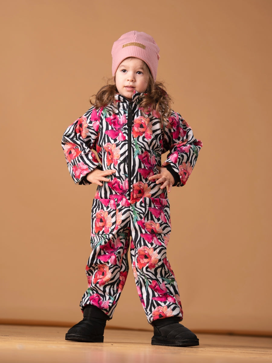 Overall Pinkie Softshell Zebra