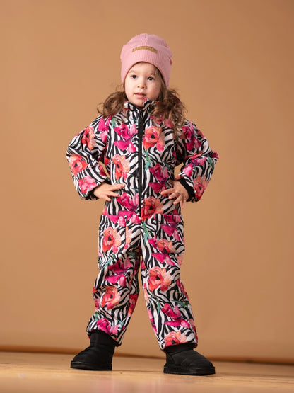 Overall Pinkie Softshell Zebra