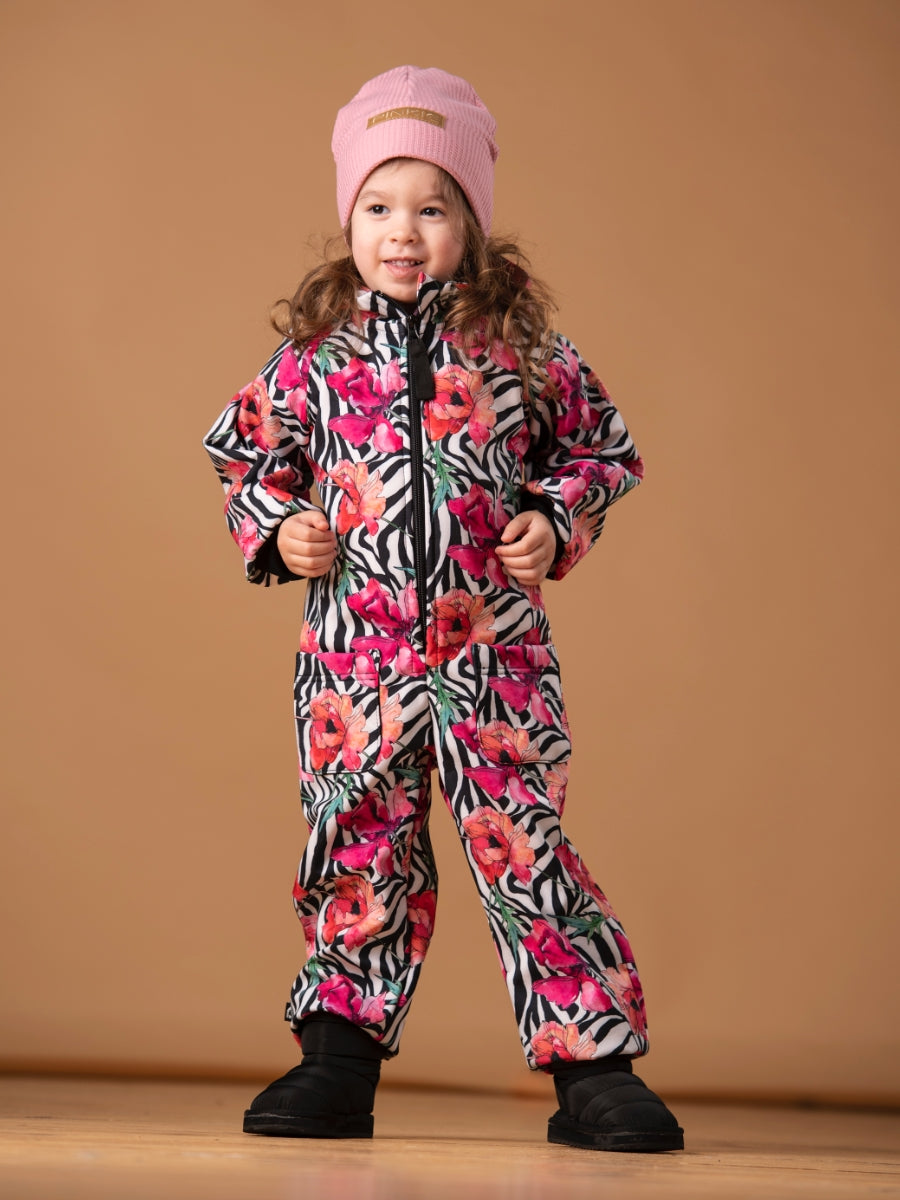 Overall Pinkie Softshell Zebra