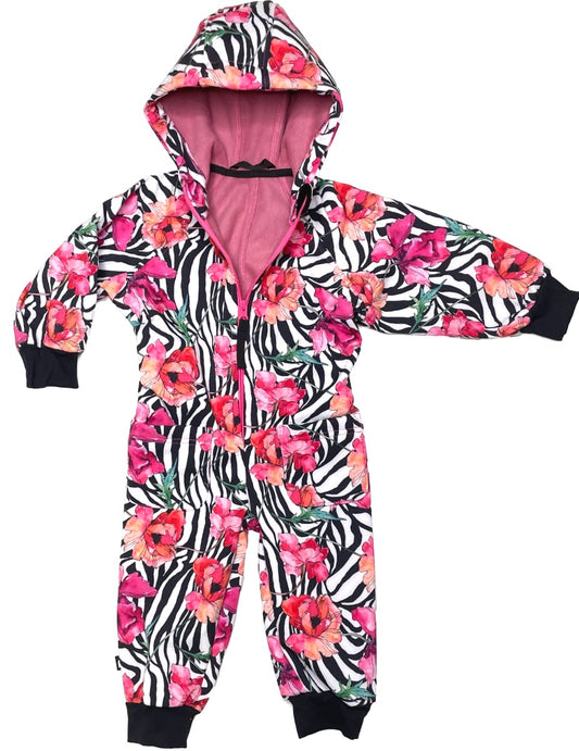 Overall Pinkie Softshell Zebra