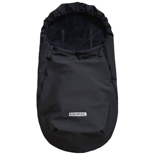 Dünner Fußsack Pinkie Softshell Black